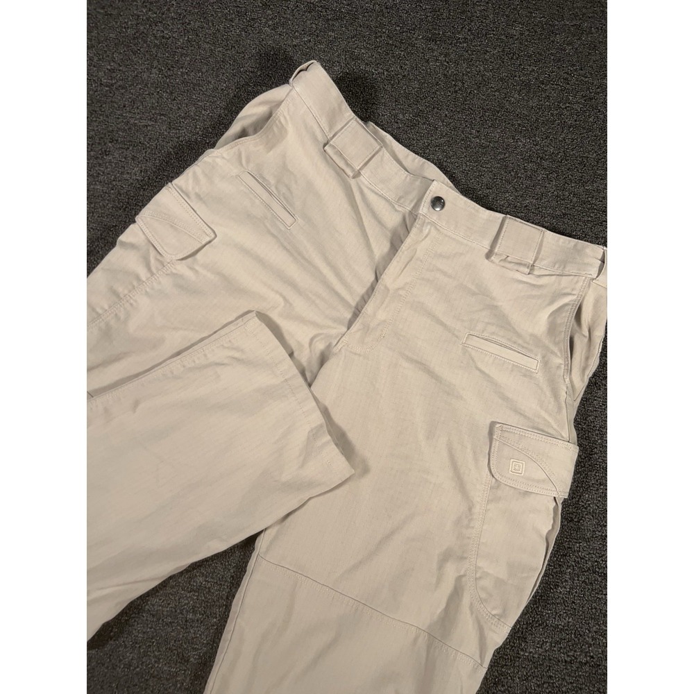 5.11 Tactical Pants Men 38x30 Beige Stryke Cargo Ripstop Utility Gorpcore